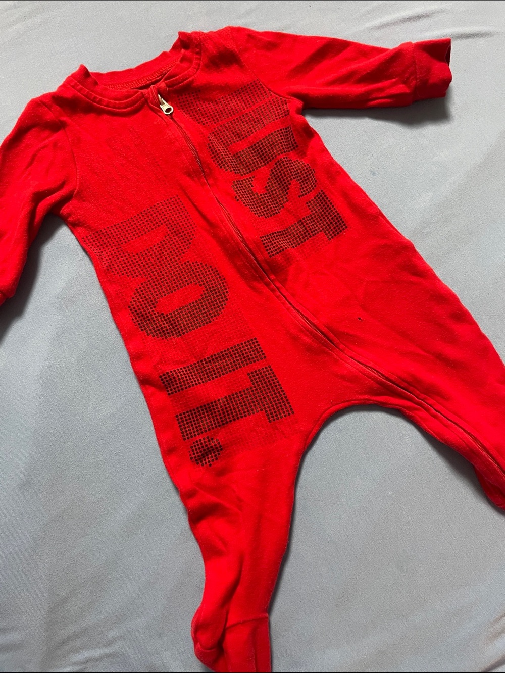NIKE JUST DO IT zip up pajamas